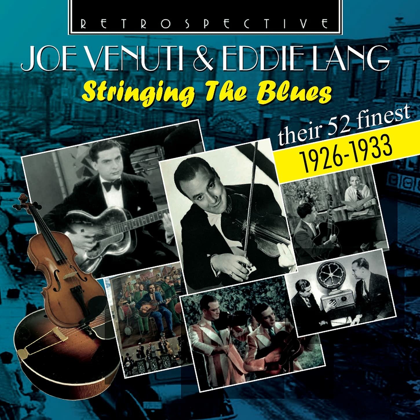 CD Shop - JOE & EDDIE LANG VENUTI STRINGING THE BLUES:..