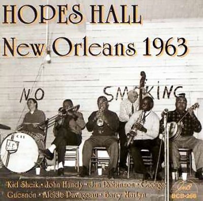 CD Shop - HOPES HALL NEW ORLEANS 1963