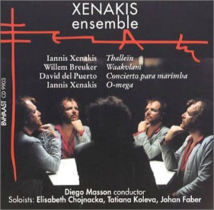 CD Shop - DIEGO MASSON XENAKIS ENSEMBLE