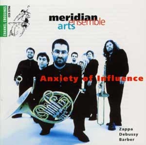 CD Shop - MERIDIAN ARTS ENSEMBLE ANXIETY OF INFLUENCE