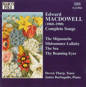 CD Shop - E. MACDOWELL COMPLETE SONGS