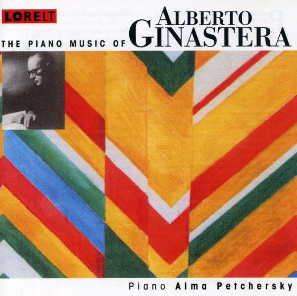 CD Shop - ALBERTO GINASTERA PIANO MUSIC