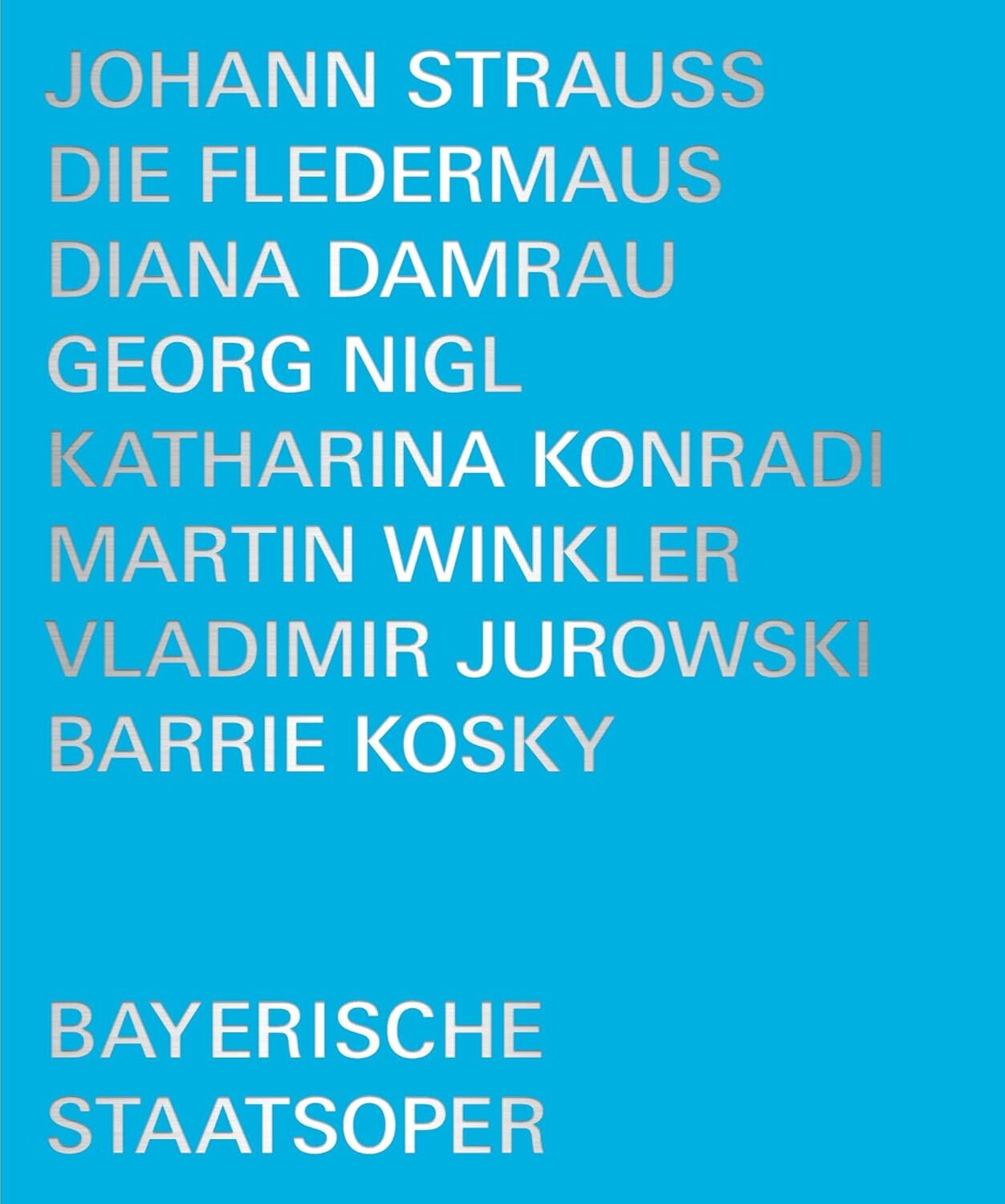 CD Shop - BAYERISCHE STAATSOPER,DIANA DAMRAU,GEORG NIGL STRAUSS II: DIE FLEDER...