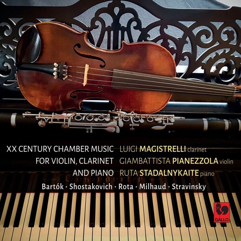 CD Shop - LUIGI & GIAMBATTISTA PIANEZZOLA & RUT MAGISTRELLI XX CENTURY CHAMBER MUS...