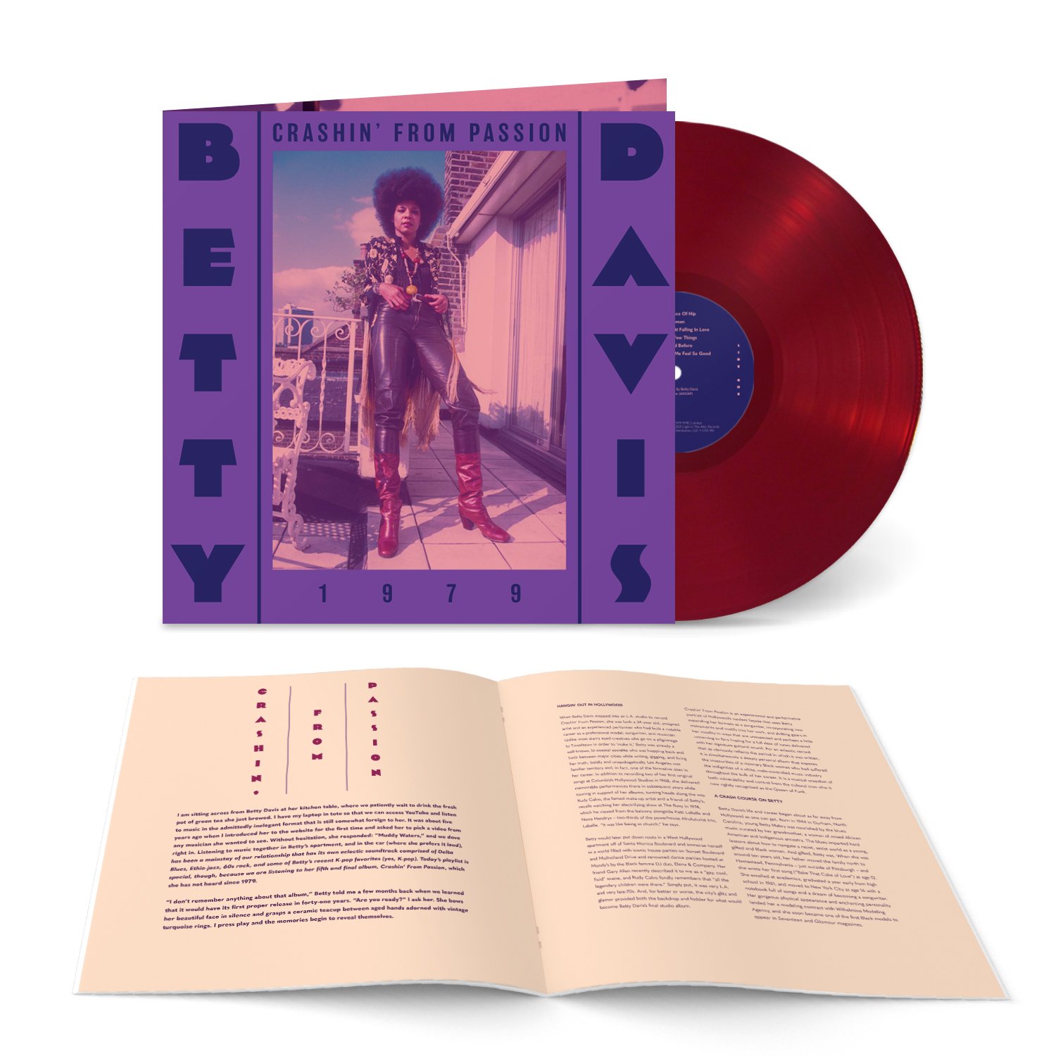CD Shop - BETTY DAVIS CRASHIN\