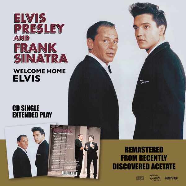 CD Shop - ELVIS PRESLEY,FRANK SINATRA WELCOME HOME ELVIS