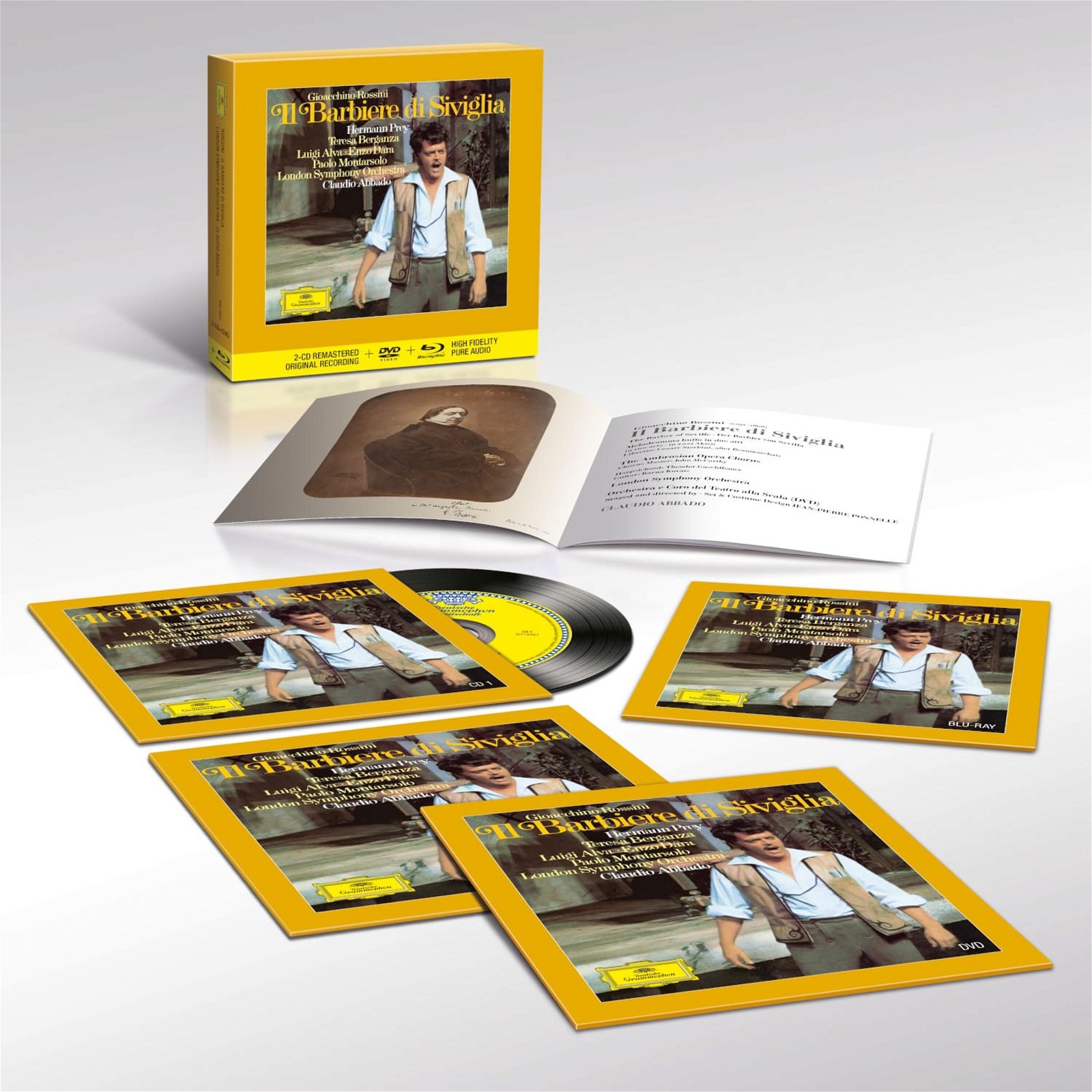 CD Shop - TERESA BERGANZA, LUIGI ALVA, HERMANN PREY, ORCHEST ROSSINI: IL BARBIERE D...