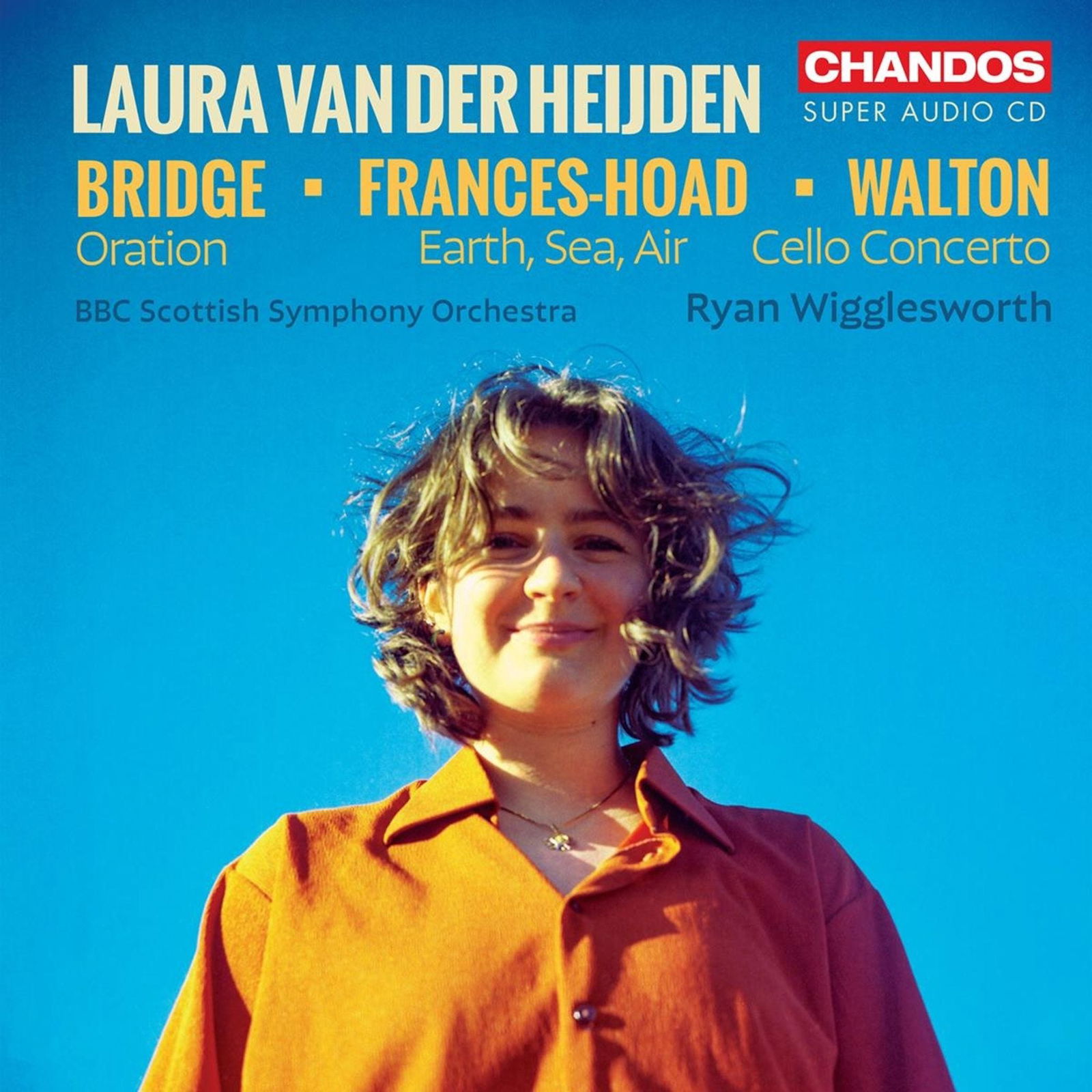 CD Shop - LAURA VAN DER HEIJDEN,BBC SCOTTISH SYMPHONY ORCHESTRA,RYAN WIGGLESWORTH BRIDGE/FRANCES-HOAD/WA...