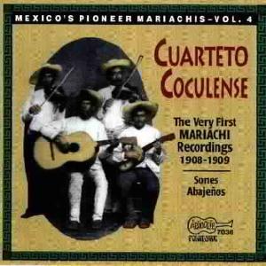 CD Shop - CUARTETO COCULENSE VERY FIRST RECORDED MA...