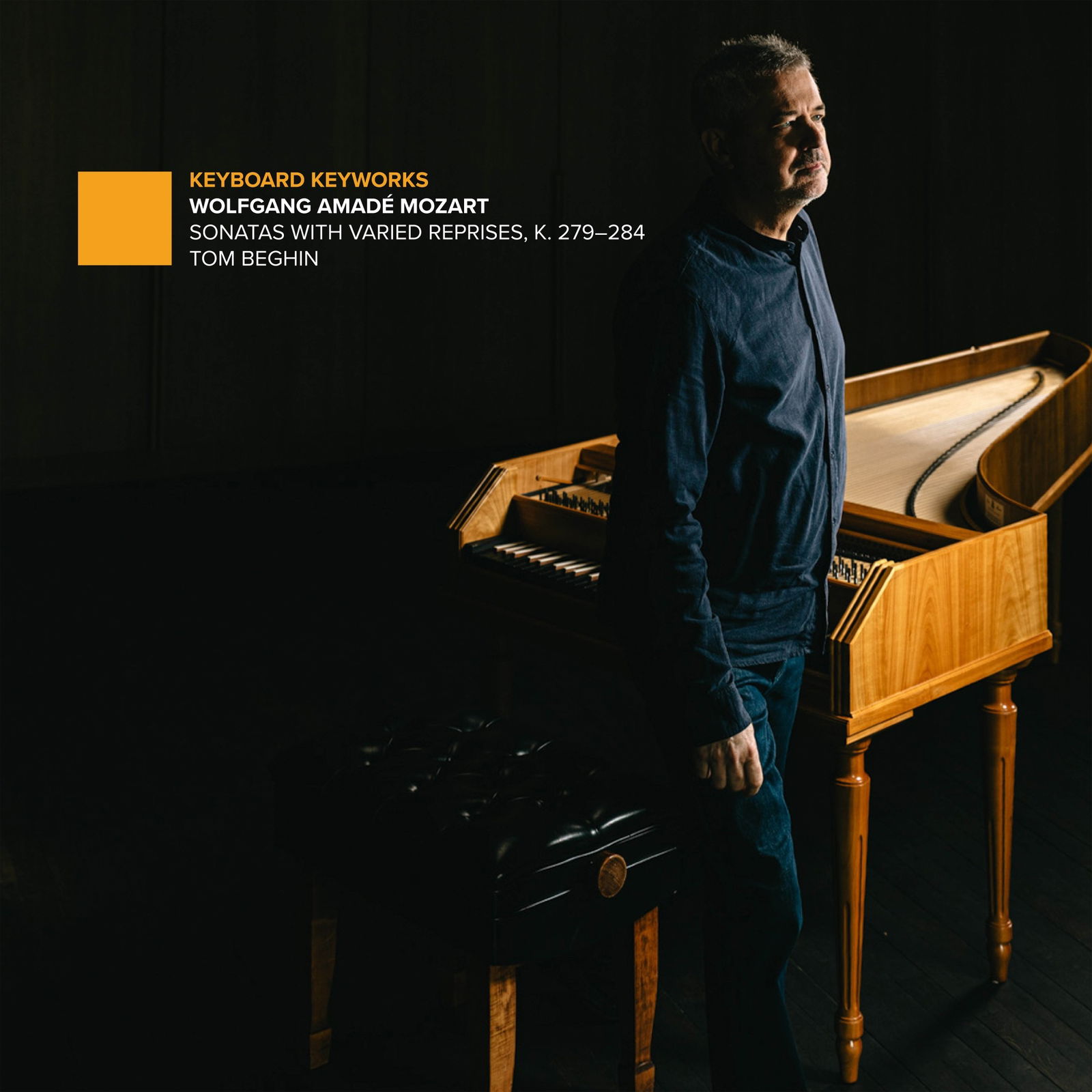 CD Shop - TOM BEGHIN MOZART: SONATAS WITH V...