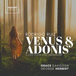 CD Shop - GRACE DAVIDSON,GEORGE HERBERT RUIZ VENUS & ADONIS