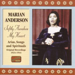 CD Shop - MARIAN ANDERSON SOFTLY AWAKES MY HEART