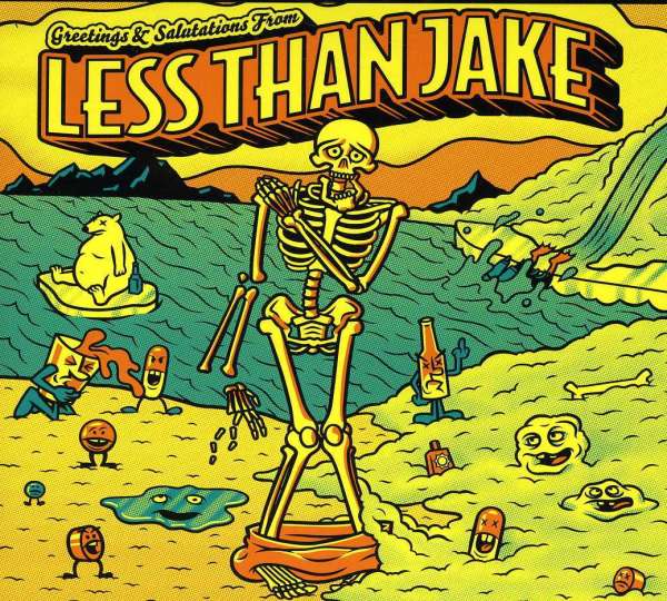 CD Shop - LESS THANK JAKE GREETINGS & SALUTA...