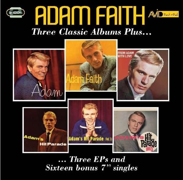 CD Shop - ADAM FAITH THREE CLASSIC ALBUMS PLUS