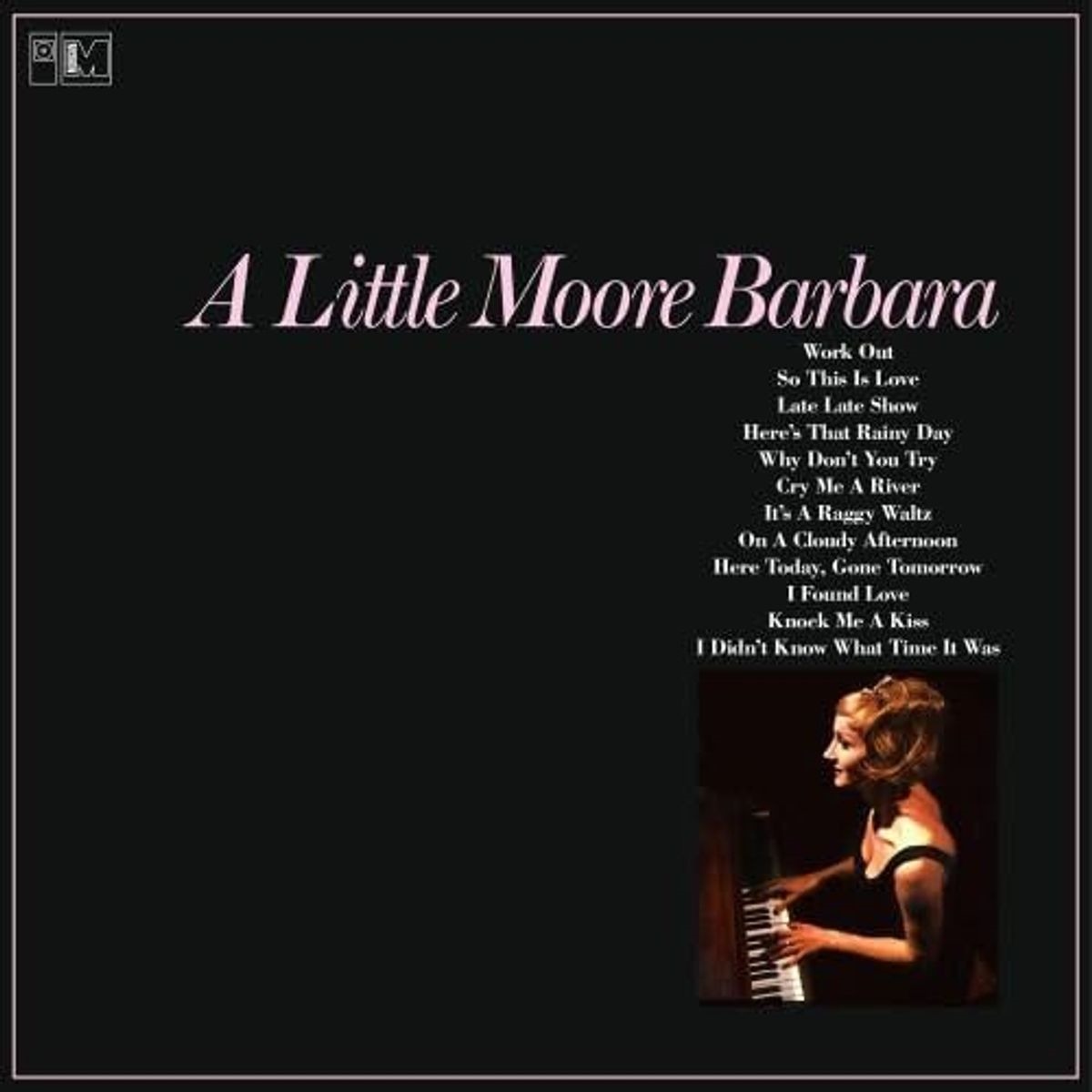 CD Shop - BARBARA MOORE A LITTLE MOORE BARBARA
