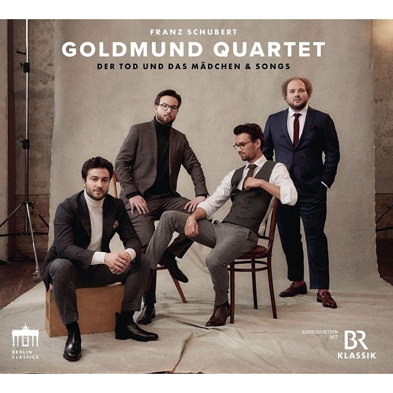 CD Shop - GOLDMUND QUARTET SCHUBERT: DER TOD UND ...