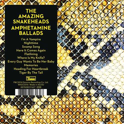 CD Shop - AMAZING SNAKEHEADS AMPHETAMINE BALLADS