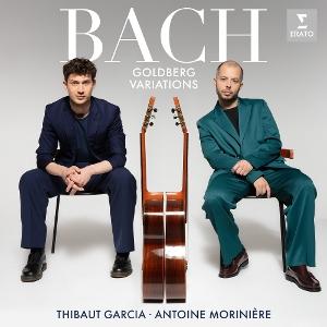 CD Shop - THIBAUT GARCIA,ANTOINE MORINIERE BACH: GOLDBERG VARIATIONS