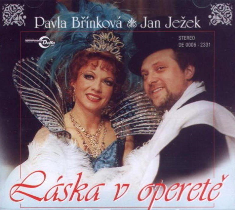 CD Shop - PAVLA BříNKOVá, JAN JEžEK Láska v operetě