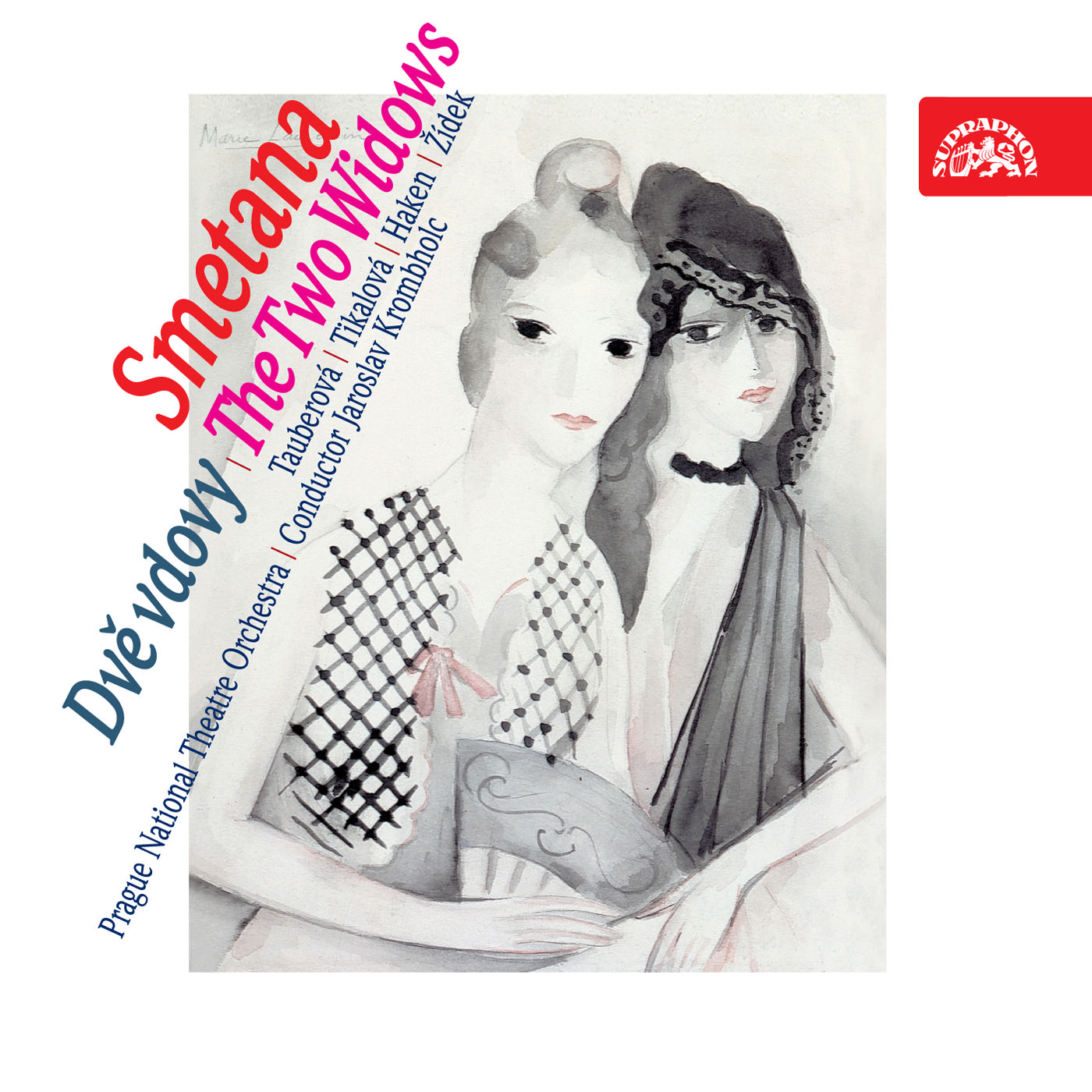 CD Shop - ORCHESTR NARODNIHO DIVADLA V PRAZE/KRO SMETANA : DVE VDOVY. OPERA O 2 DEJSTVI