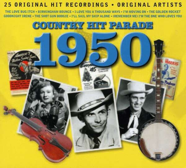CD Shop - VARIOUS ARTISTS COUNTRY HIT PARADE 1950