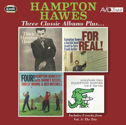 CD Shop - HAMPTON HAWES TRIO THREE CLASSIC ALBUMS PLUS