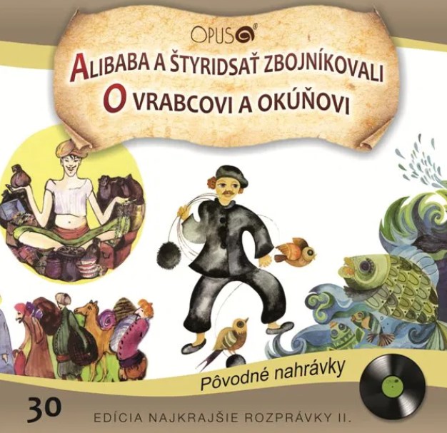 CD Shop - NAJKRAJSIE ROZPRAVKY ALIBABA A 40 ZBOJNIKOV / O VRABCOVI A OKUNOVI