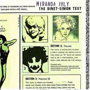 CD Shop - MIRANDA JULY BINET SIMON TEST
