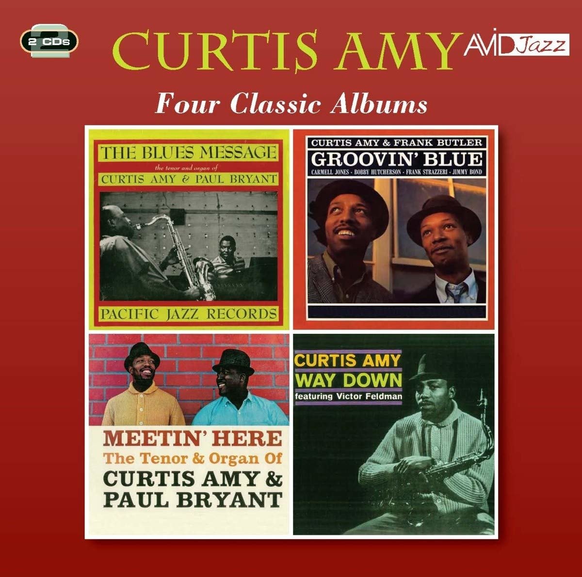 CD Shop - CURTIS AMY FOUR CLASSIC ALBUMS