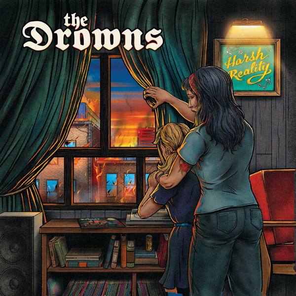 CD Shop - THE DROWNS HARSH REALITY