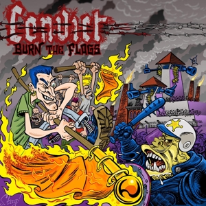CD Shop - CONVICT BURN THE FLAGS