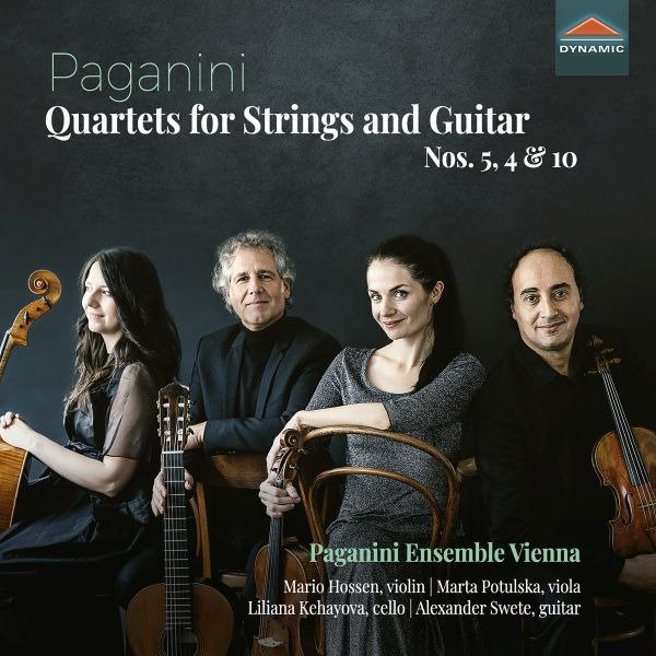 CD Shop - PAGANINI ENSEMBLE VIENNA PAGANINI: QUARTETS FOR..