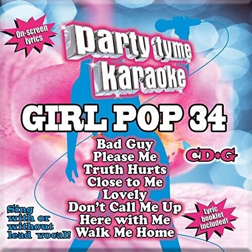 CD Shop - VARIOUS ARTISTS PARTY TYME KARAOKE: GIRL POP 34