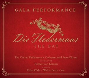 CD Shop - THE VIENNA PHILHARMONIC ORCHESTRA,HERBERT VON KARAJAN DIE FLEDERMAUS - GALA ...