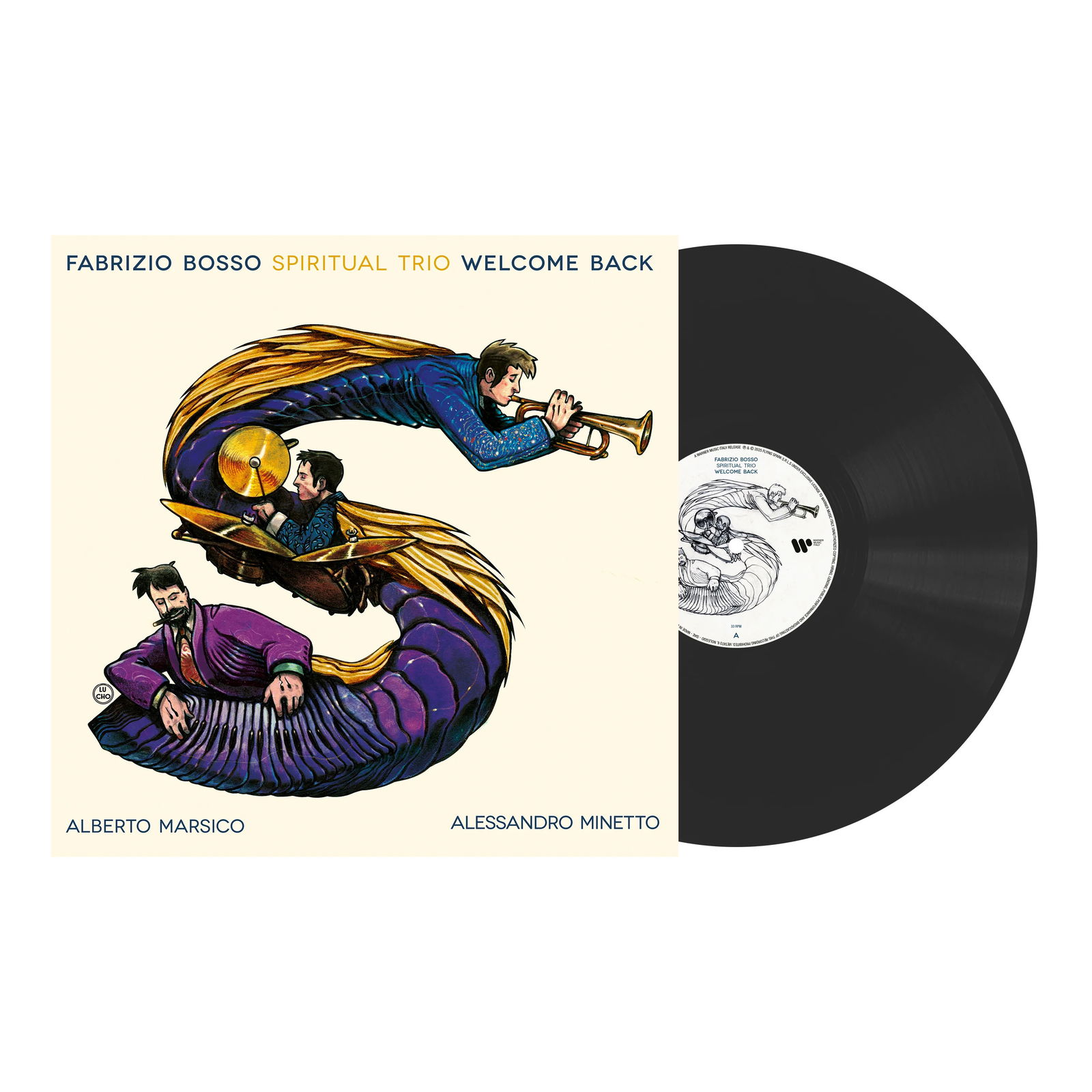 CD Shop - FABRIZIO BOSSO WELCOME BACK