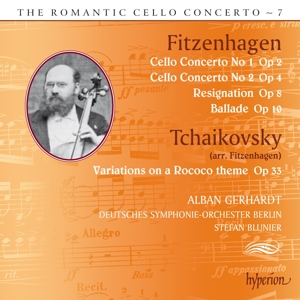 CD Shop - ALBAN GERHARDT,DEUTSCHES SYMPHONIE-ORCHESTER BERL FITZENHAGEN: CELLO CON...