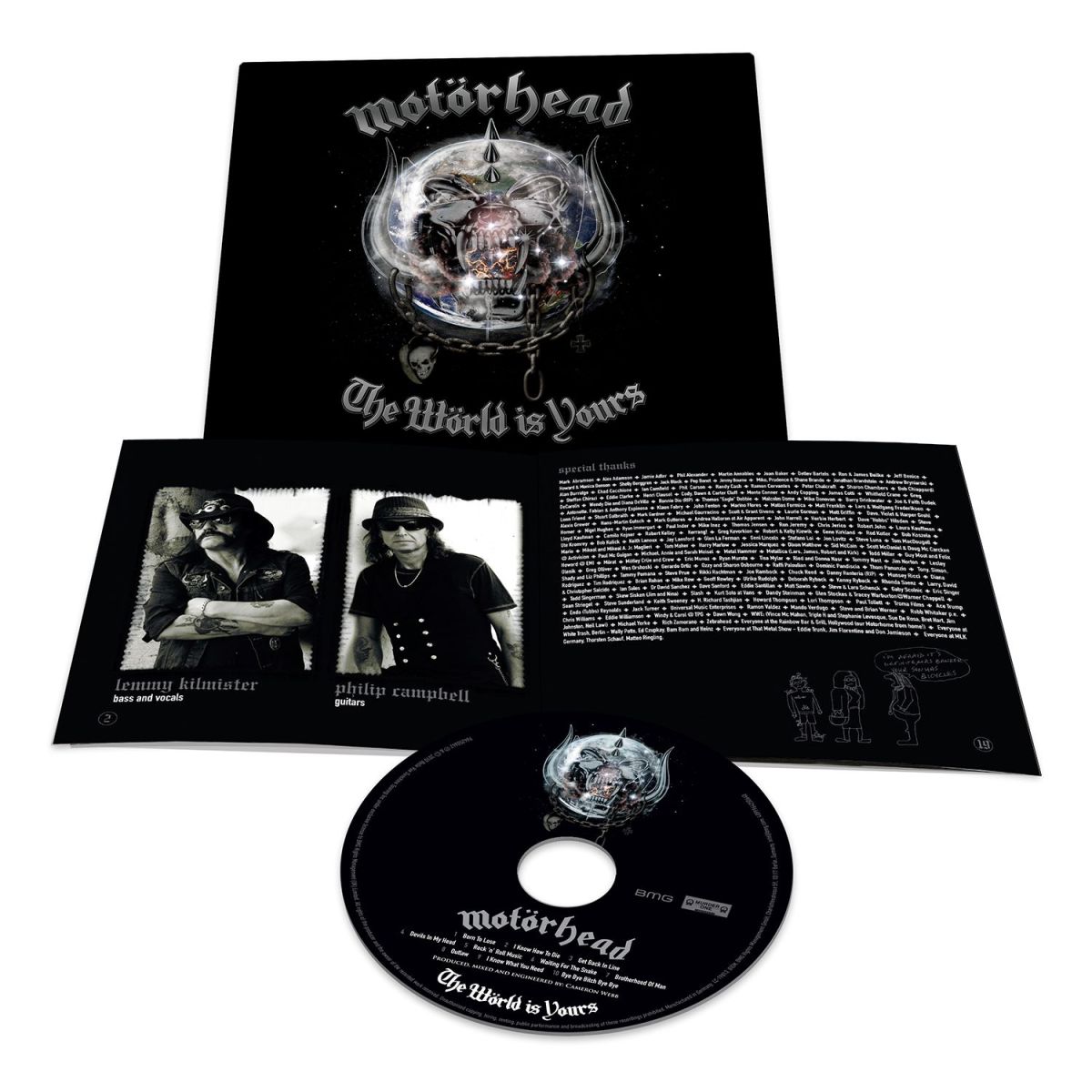 CD Shop - MOTORHEAD The Wörld Is Yours