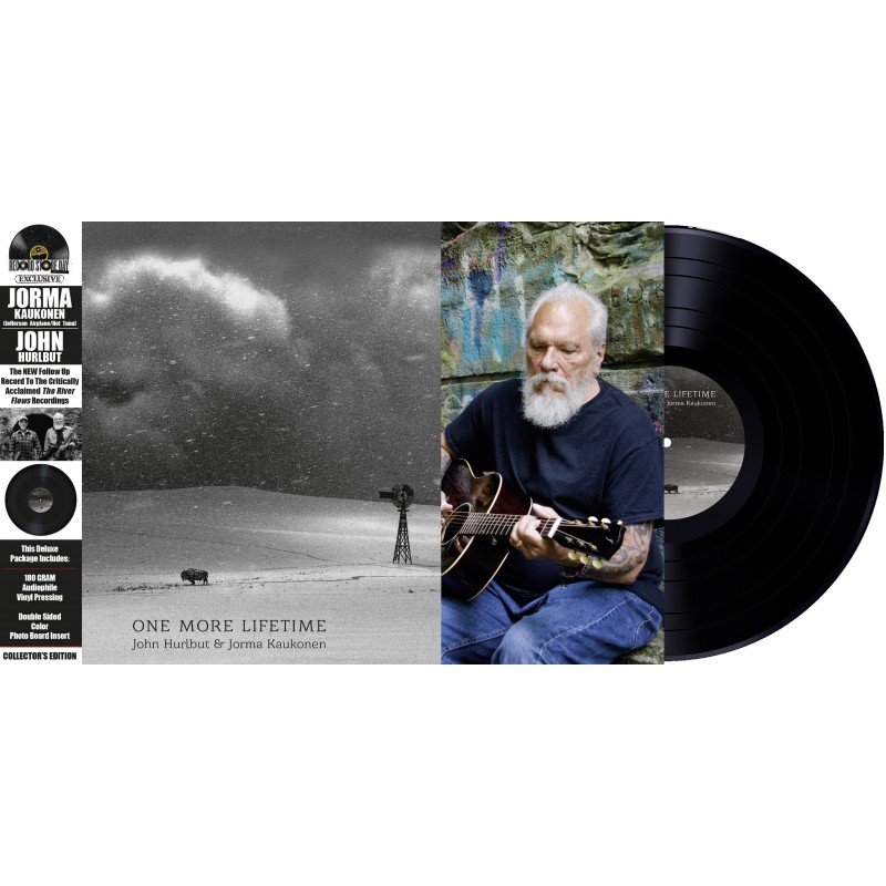 CD Shop - JOHN HURLBUT,JORMA KAUKONEN ONE MORE LIFETIME
