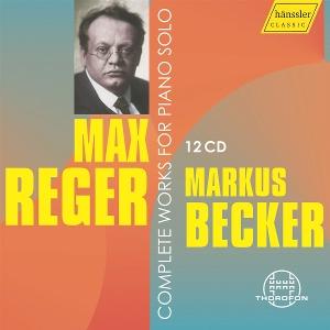 CD Shop - MARKUS BECKER MAX REGER - COMPLETE W...
