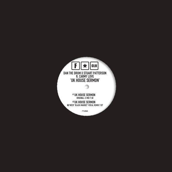 CD Shop - DAN THE DRUM & STUART PATTERSON & CARMY LOVE UK HOUSE SERMON