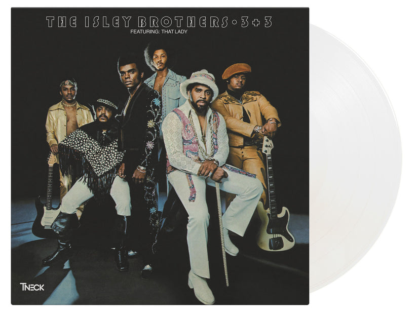 CD Shop - THE ISLEY BROTHERS 3 + 3 (Crystal Clear Vinyl, 180gr.)
