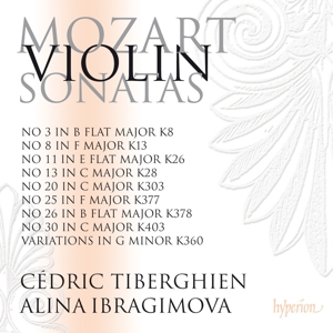 CD Shop - ALINA IBRAGIMOVA,CEDRIC TIBERGHIEN MOZART: VIOLIN SONATAS...