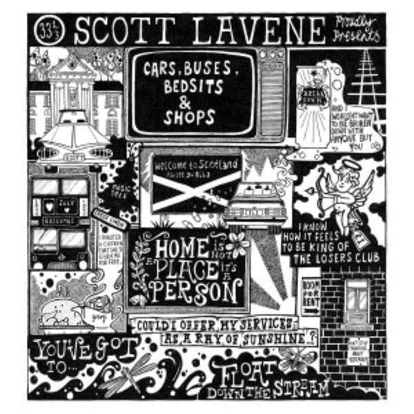 CD Shop - SCOTT LAVENE CARS, BUSES, BEDSITS A...