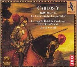 CD Shop - HESPERION XX Carlos V Mille Regretz -S