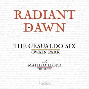 CD Shop - THE GESUALDO SIX,OWAIN PARK RADIANT DAWN