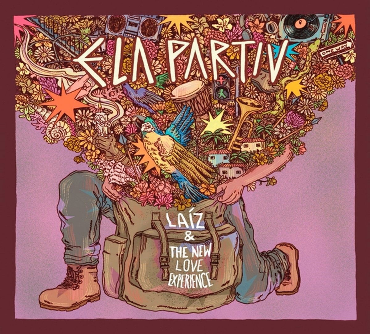 CD Shop - LAíZ,THE NEW LOVE EXPERIENCE ELA PARTIU