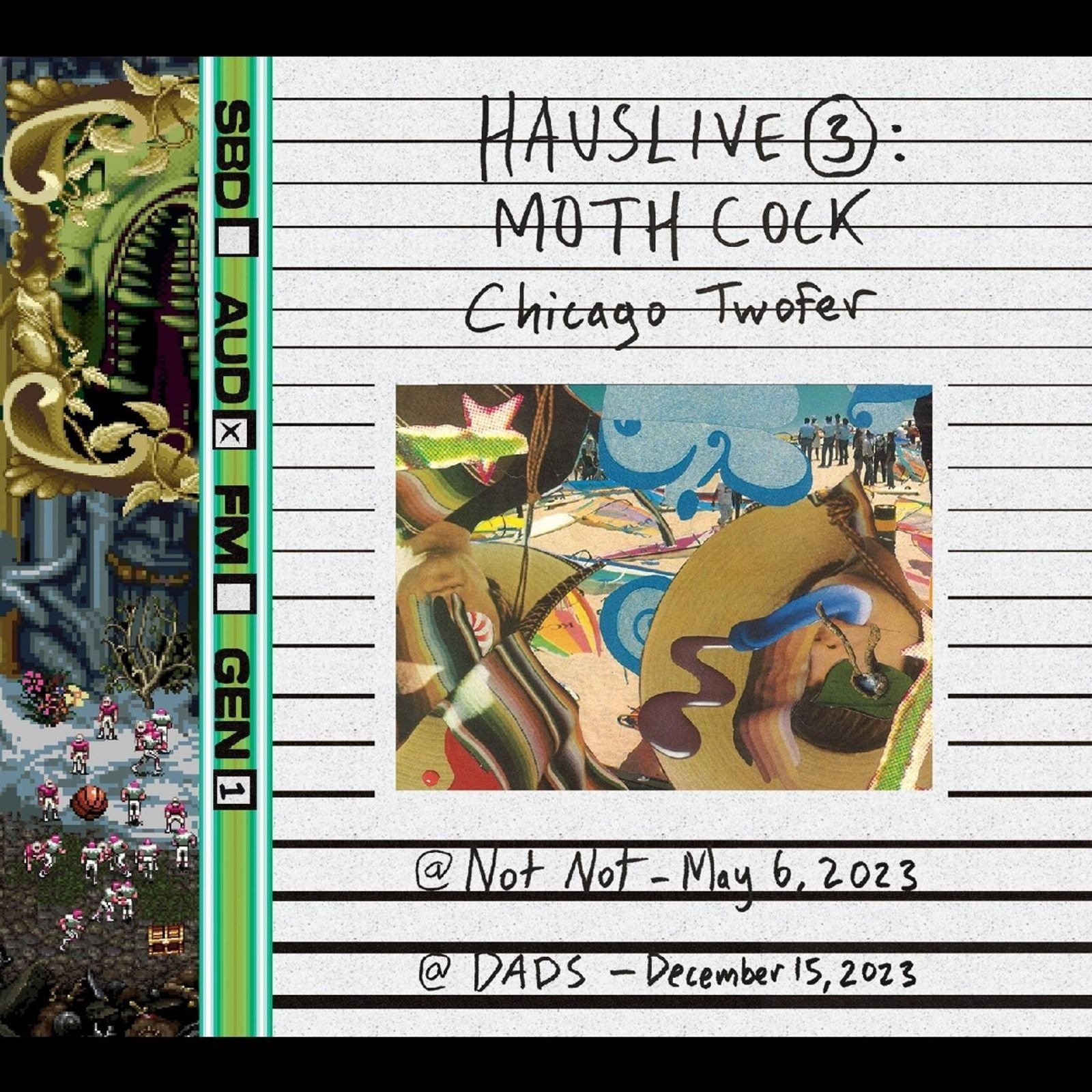 CD Shop - MOTH COCK HAUSLIVE 3: CHICAGO TW...