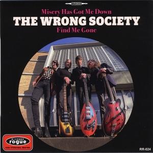 CD Shop - THE WRONG SOCIETY 7-MISERY HAD GOT ME DOWN