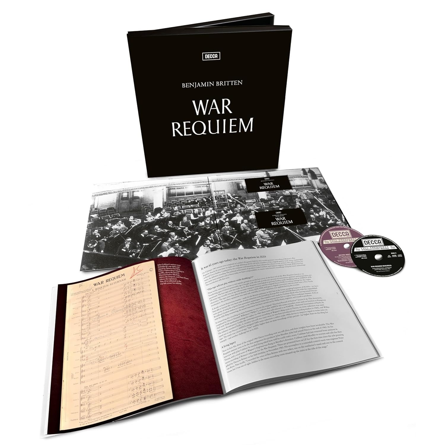 CD Shop - BENJAMIN BRITTEN LONDON SYMPHONY ORCHESTRA BRITTEN: WAR REQUIEM