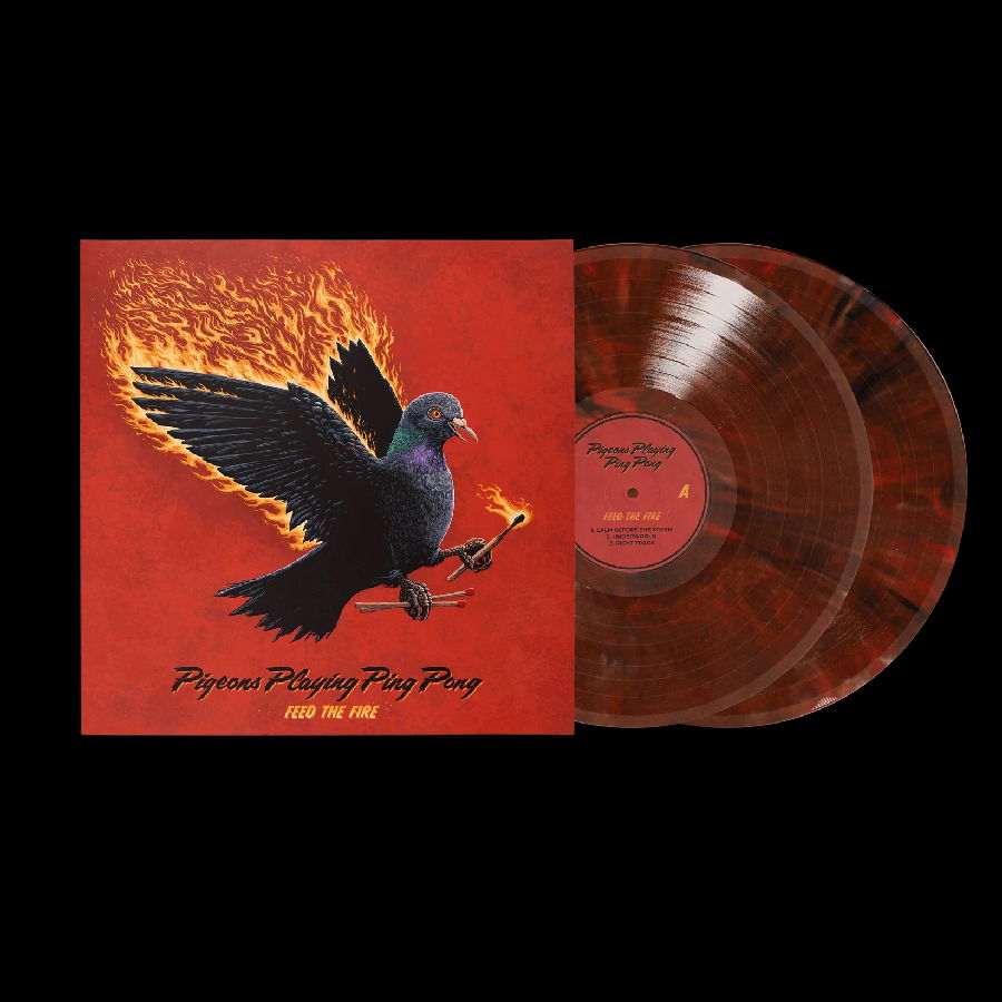 CD Shop - PIGEONS PLAYING PING PONG FEED THE FIRE